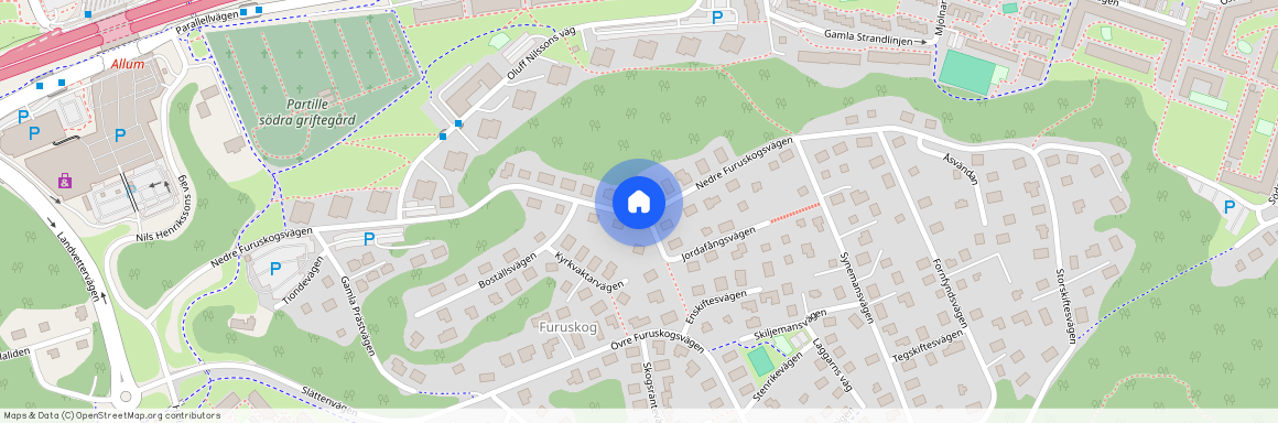 Nedre Furuskogsvägen, Göteborg