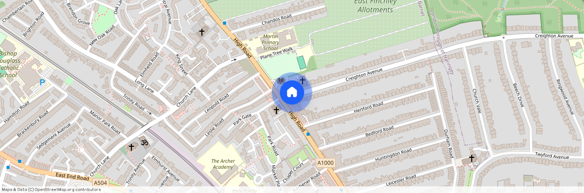 at London, Creighton House N2