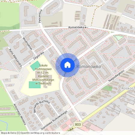 ul. Unitów Podlaskich, Siedlce, mazowieckie