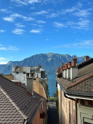 Vevey - rue du Lac 8 - appartement de 2 pièces dans les combles - Foto 1