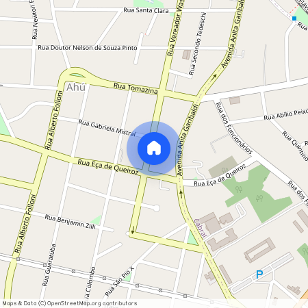 Rua Vereador Washington Mansur, 248, Ahu, PR, Curitiba