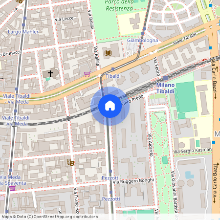 Via Piero Preda, Milan, Lombardy 20141