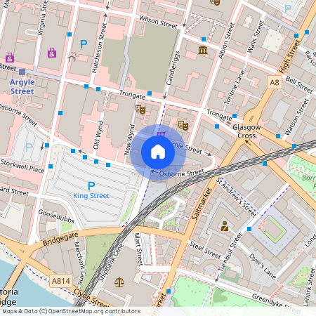 King Street, Furnished Studio Apartment, Merchant City - Available 03/10/2025