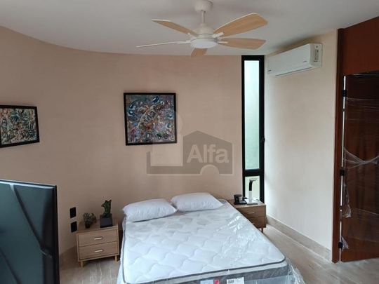 REF. 1734/679 - Loft en Renta Amueblado - Residencial Campestre, Cancún - Foto 1