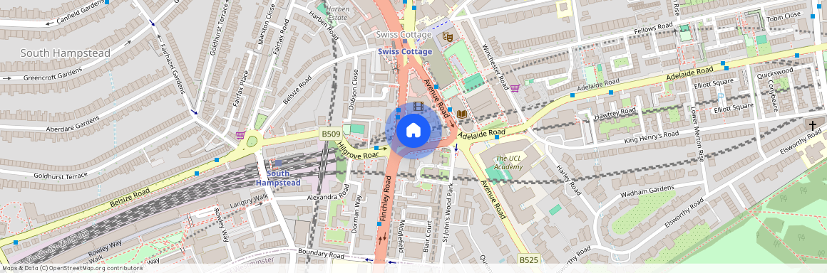 Adelaide Road, Swiss Cottage