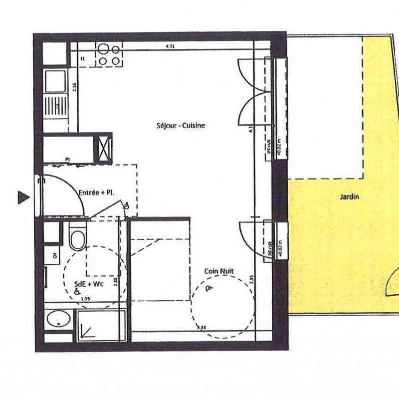 Appartement 1 pièce - - Photo 2