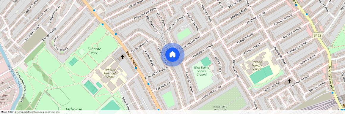 Erlesmere Gardens, Ealing, London, W13 9TZ