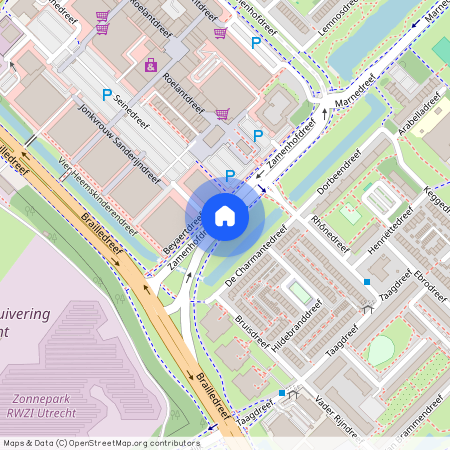 Zamenhofdreef en omgeving, 3562 LK, Reinoutdreef, Utrecht
