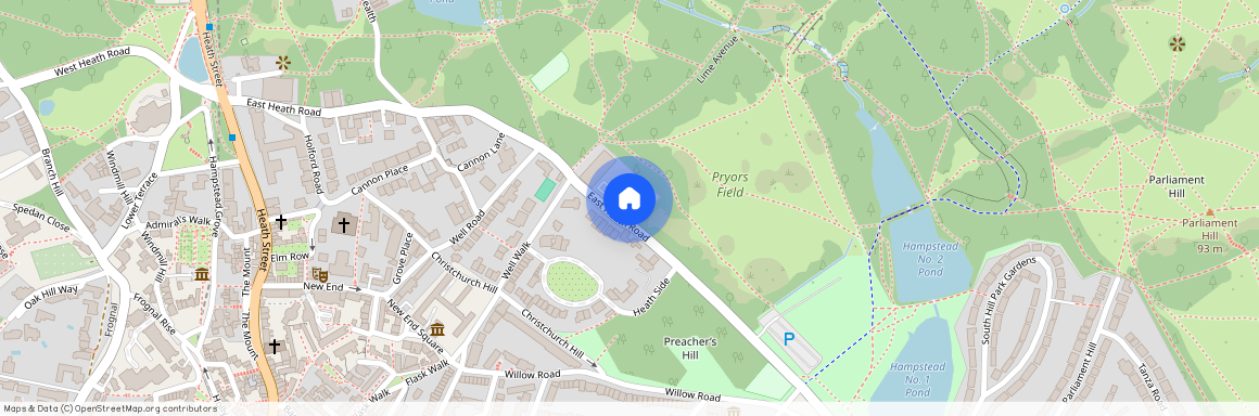 The Pryors, London, NW3