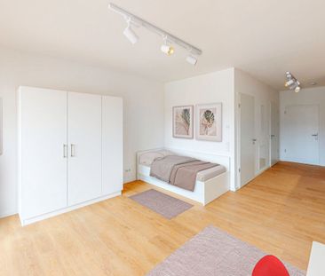 Möbliertes 1-Zimmer-Apartment mit Einbauküche und Balkon - Photo 4