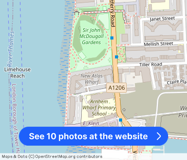 New Atlas Wharf, 3 Arnhem Place, Canary Wharf, London - Photo 1