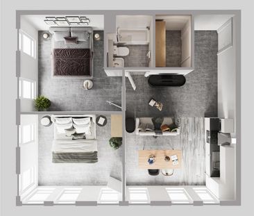 2 bedroom apartment to rent - Photo 6
