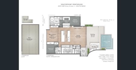 2201/289 Grey Street, South Brisbane, Qld 4101 - Photo 4