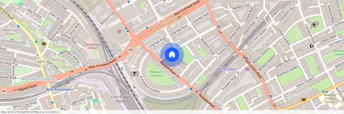 Flat 11, 42 Nevern Square, London SW5