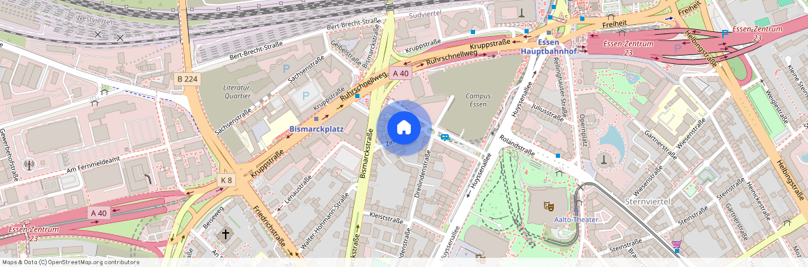 Zindelstraße 8, 45128 Essen OT Südviertel