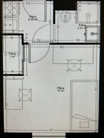loue studio 17m² quartier chantrerie - Photo 3