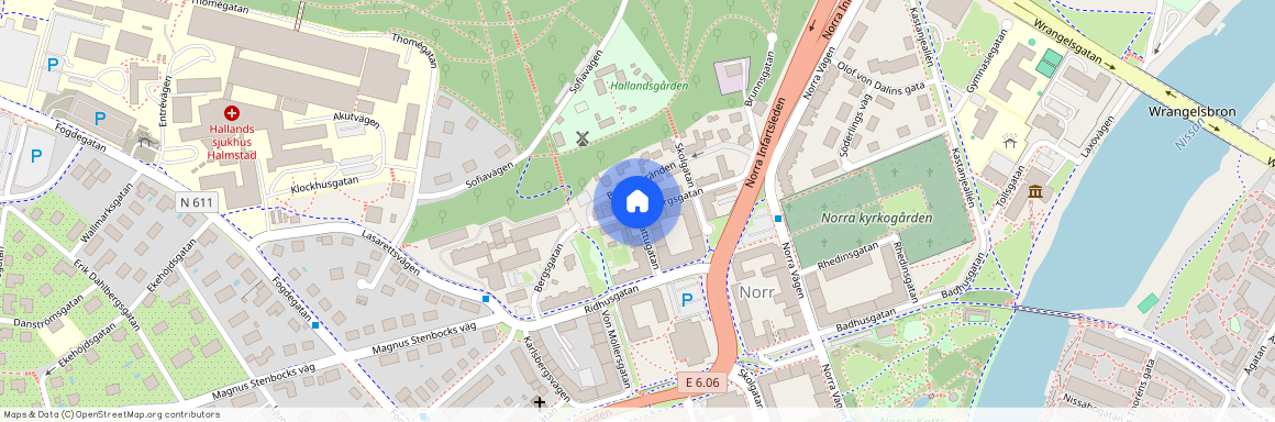 Bergsgatan, Halmstad