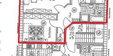 Attraktive 2-Zimmer-Dachgeschosswohnung mit Balkon und Einbauküche in der Innenstadt - Foto 3