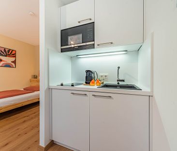 City-Residence: Gepflegtes 1-Zimmer-Apartment mit W-LAN und Reinigu... - Photo 6