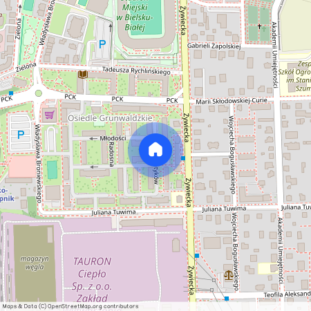 ul. Energetyków, Osiedle Grunwaldzkie, Bielsko-Biała, śląskie