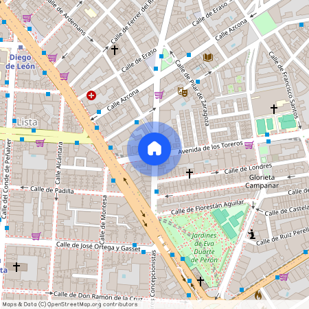 Avenida de los Toreros, Madrid, Community of Madrid 28028