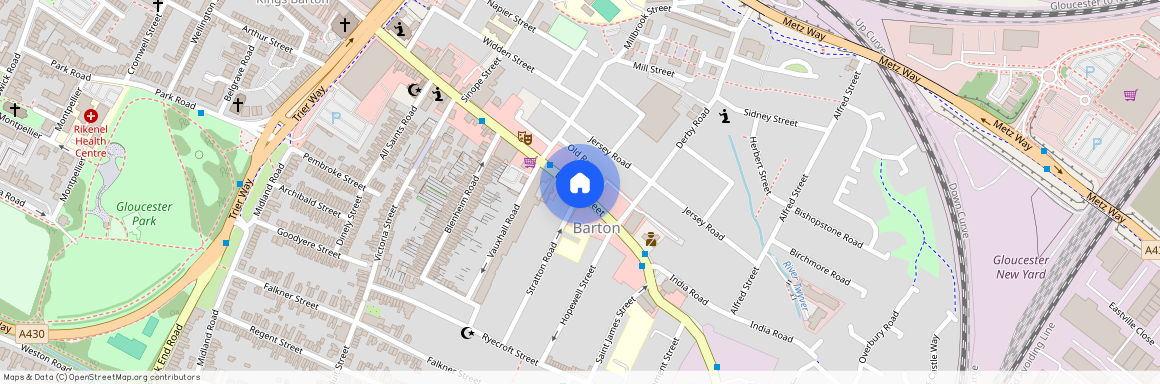 Stratton Corner, Barton Street. GL1