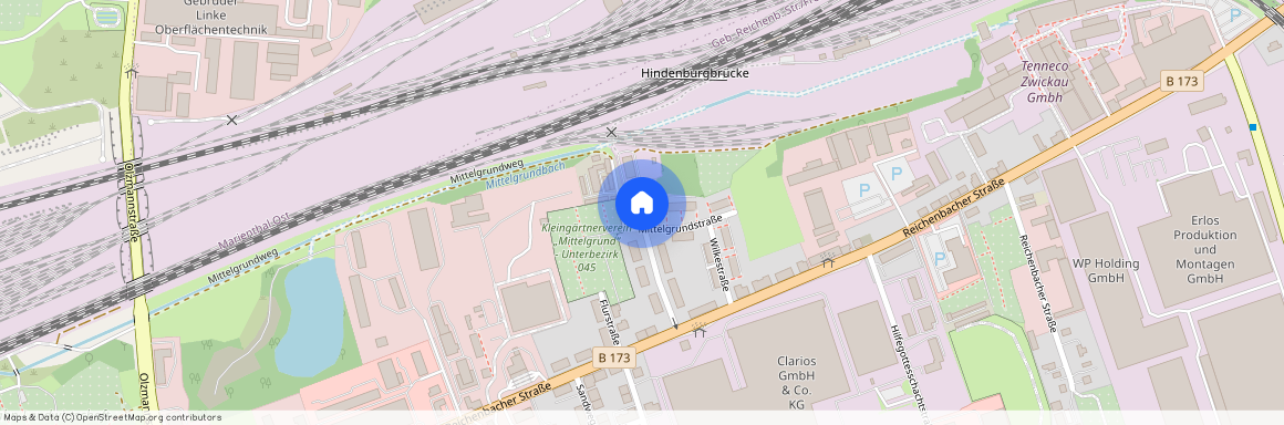 Mittelgrundstraße 70, 08056 Zwickau