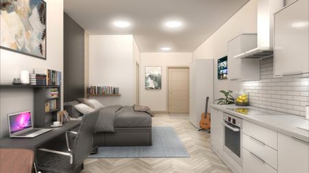 1 bed Studio for Rent - Photo 2