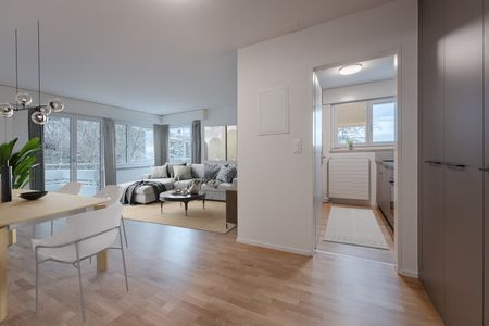 Modern saniert (2022): Helle 4.5-Zimmer-Wohnung in Wittenbach - Photo 2