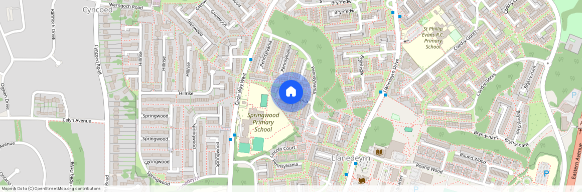 CF23 9LW Llanedeyrn, Wales, Cardiff