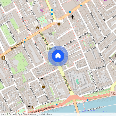 Oakley Street London SW3, London, SW3