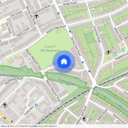 Ossian Road, Stroud Green, London N4