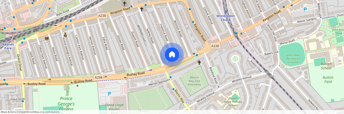 Chestnut Road, Raynes Park SW20