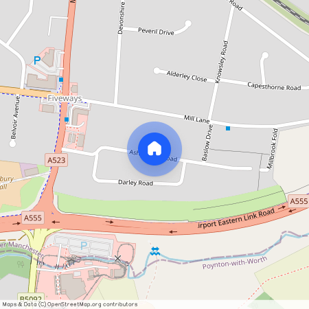 Ashbourne Road, Stockport, Greater Manchester, SK7