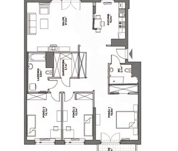 Marina Mokotów 4 pok. 2 łaz. 2 balkony. garaż - Photo 4