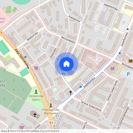 ul. Tczewska, Podleśna, Olsztyn, warmińsko-mazurskie