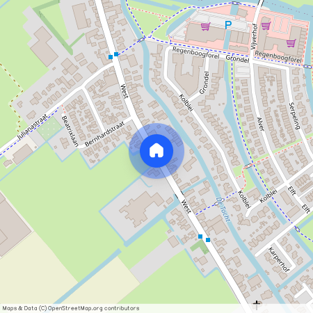 West en omgeving, 1633 JD, West, Avenhorn