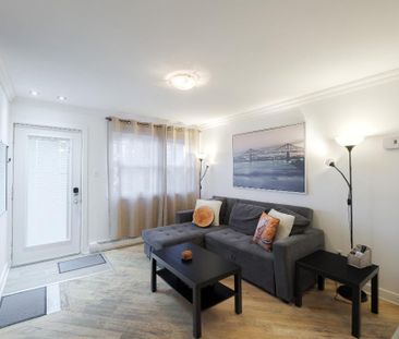 RDC 3 ½ à louer – Style Condo, près métro Joliette - Av. Valois - Photo 2