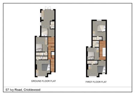 Room 2, Flat B, 57 Ivy Road, London NW2 6SY - Photo 5