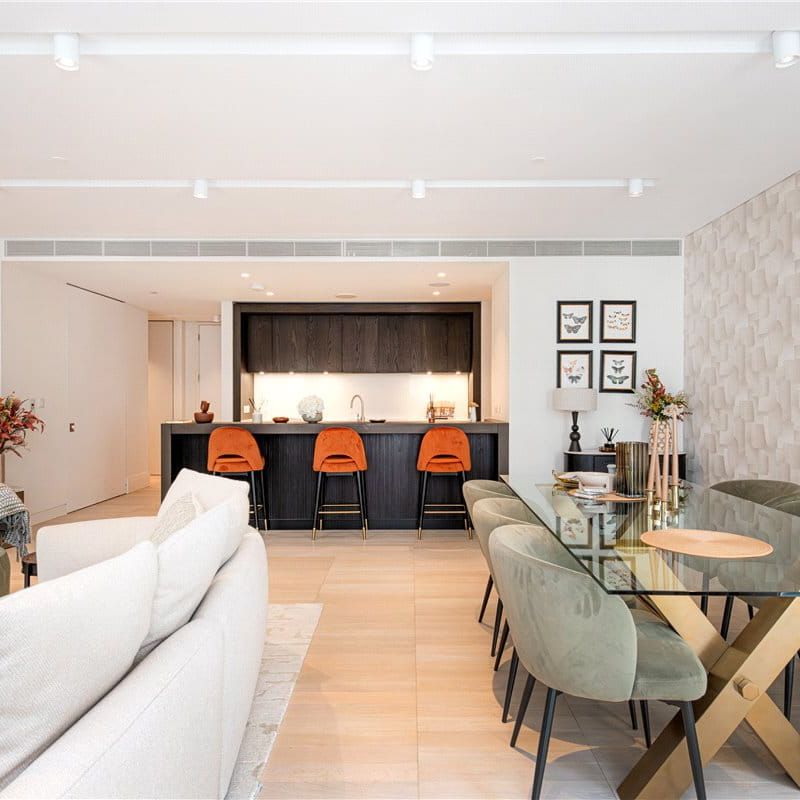 A three bedroom apartment of approximately 1,587 square feet. - Photo 1