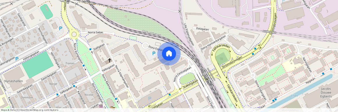 Stora Esplanadgatan 25 A, Centralt Norr