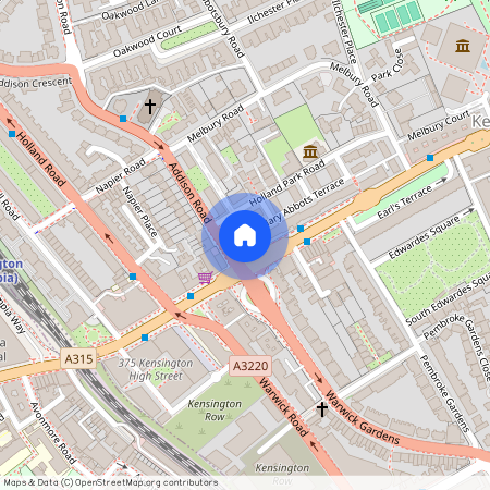 St. Mary Abbots Terrace, London W14
