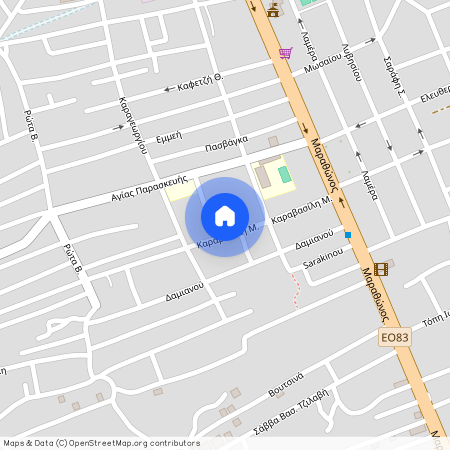 Καραβασίλη Μιχ., 190 05 Νέα Μάκρη, Κέντρο (Νέα Μάκρη)