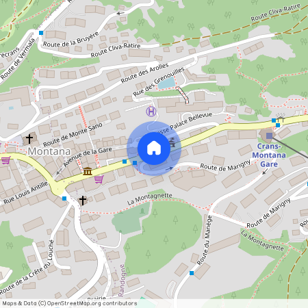 route de clovelli, 3963 Crans-Montana