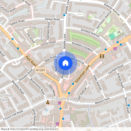 2 Middle Lane, London N8