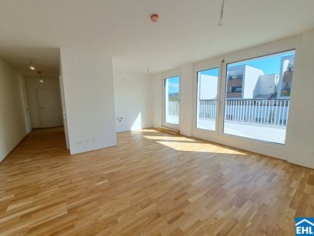 Wunderschöne Dachgeschoßwohnung mit Terrasse in Stammersdorfer Ruhelage: Mietwohnung mit Kaufoption - Foto 4