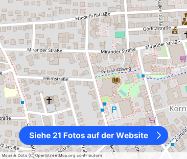 RUHE PUR IM GRÜNEN - 2,5 Zi-Whg. in Korntal-Münchingen, Balkon, WLA... - Foto 1