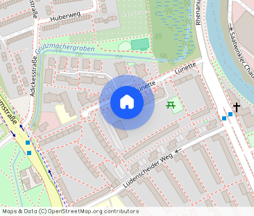 volle Einbauküche 60m² Wohnung 2 Zimmer in Berlin Spandau frei zu v... - Photo 1