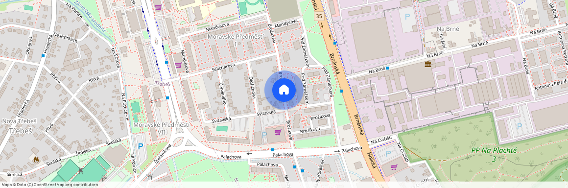 Brožíkova, Nový Hradec Králové, Královéhradecký kraj