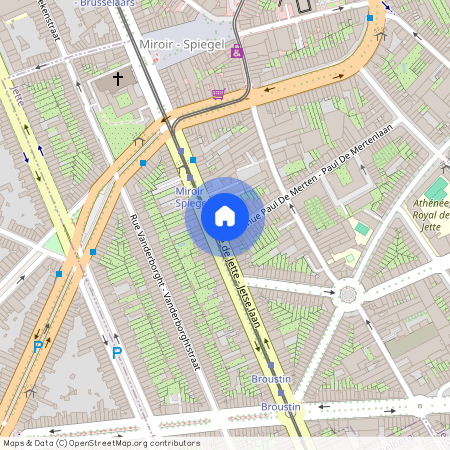 Avenue Paul de Merten - Paul de Mertenlaan 1, 1090 Jette